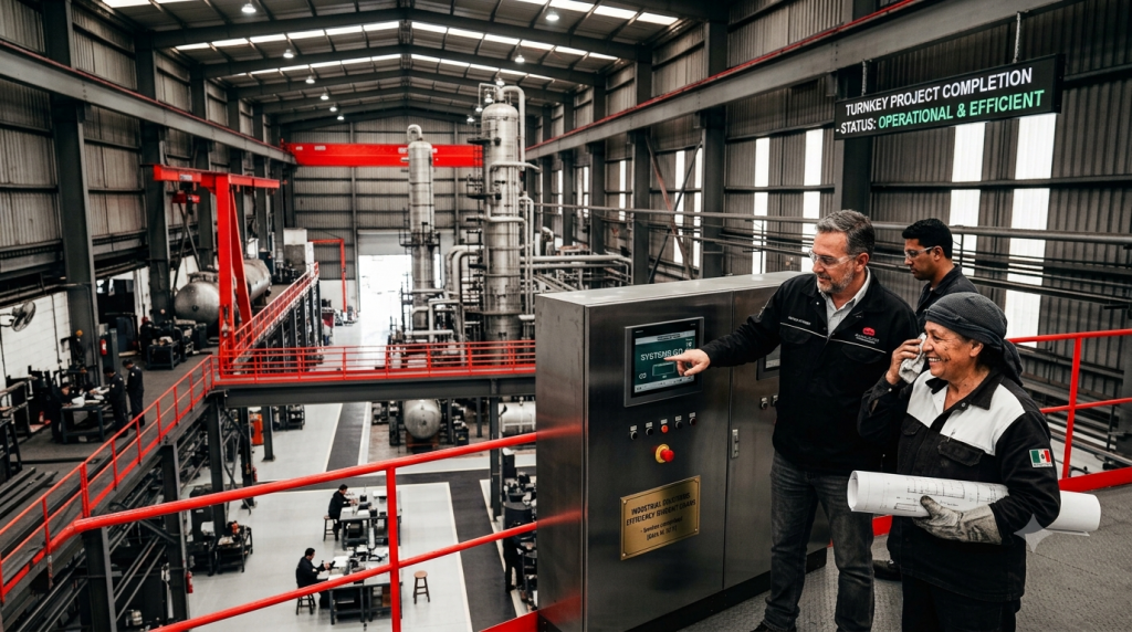 proyectos llave en mano industriales